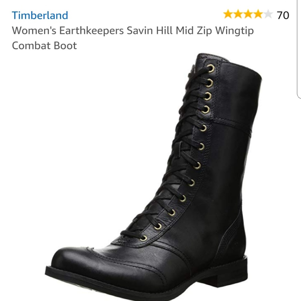 Timberland Wingtip Combat Boot